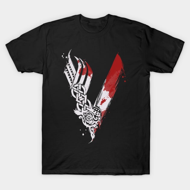 Viking Symbol T-Shirt by rWashor